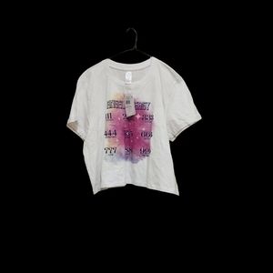 NWT Messy Buns Lazy Days Cropped Top